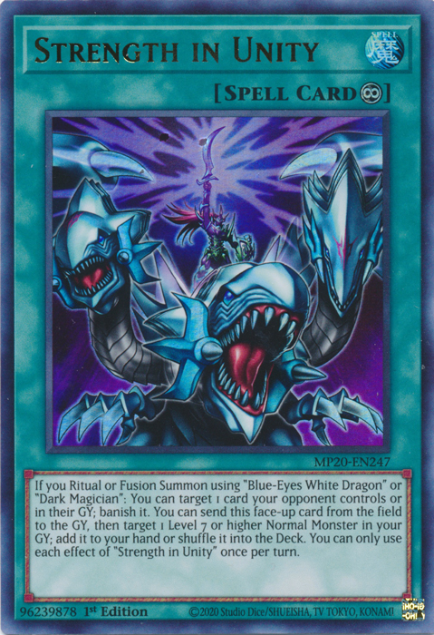Strength in Unity [MP20-EN247] Ultra Rare | Jomio and Rueliete's Cards and Comics