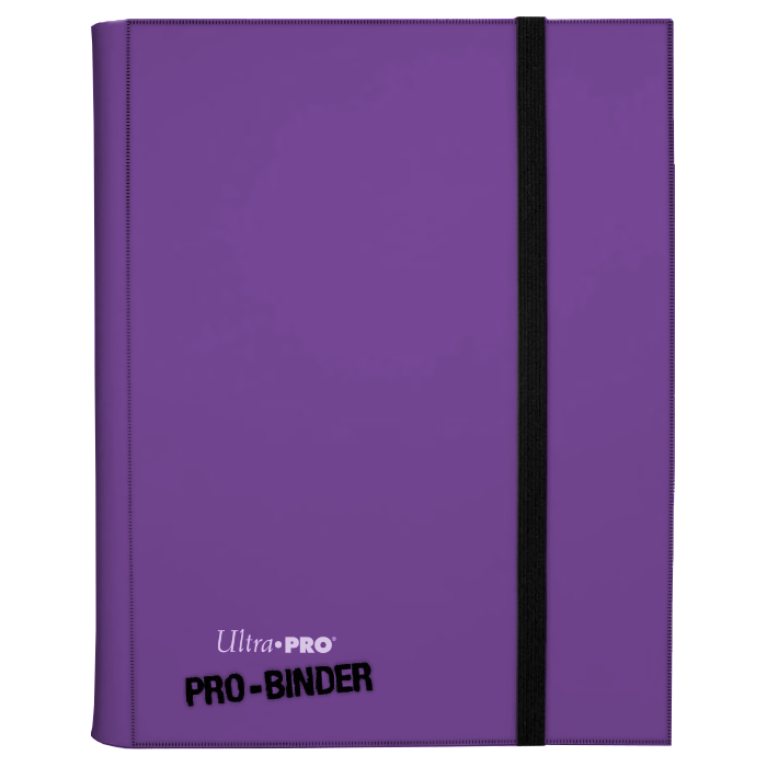 Ultra PRO: 9-Pocket Side-Loading PRO-Binder (Purple) | Jomio and Rueliete's Cards and Comics