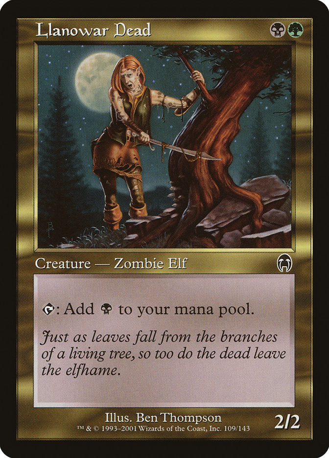 Llanowar Dead [Apocalypse] | Jomio and Rueliete's Cards and Comics
