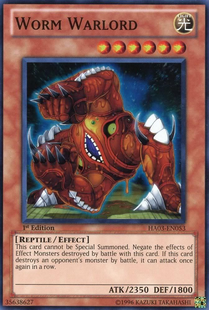 Worm Warlord [HA03-EN053] Super Rare | Jomio and Rueliete's Cards and Comics