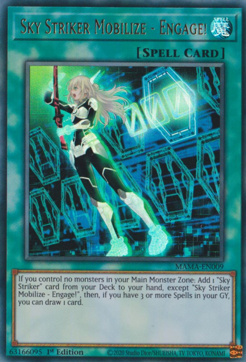 Sky Striker Mobilize - Engage! [MAMA-EN009] Ultra Rare | Jomio and Rueliete's Cards and Comics