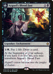 Arguel's Blood Fast // Temple of Aclazotz (Buy-A-Box) [Ixalan Treasure Chest] | Jomio and Rueliete's Cards and Comics