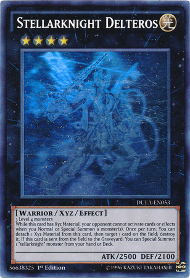 Stellarknight Delteros [DUEA-EN053] Ghost Rare | Jomio and Rueliete's Cards and Comics