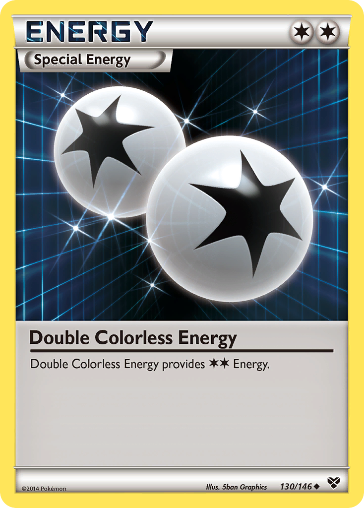 Double Colorless Energy (130/146) [XY: Base Set] | Jomio and Rueliete's Cards and Comics