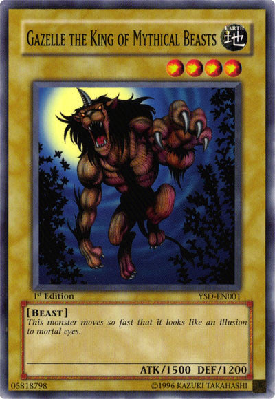Gazelle the King of Mythical Beasts [YSD-EN001] Common | Jomio and Rueliete's Cards and Comics