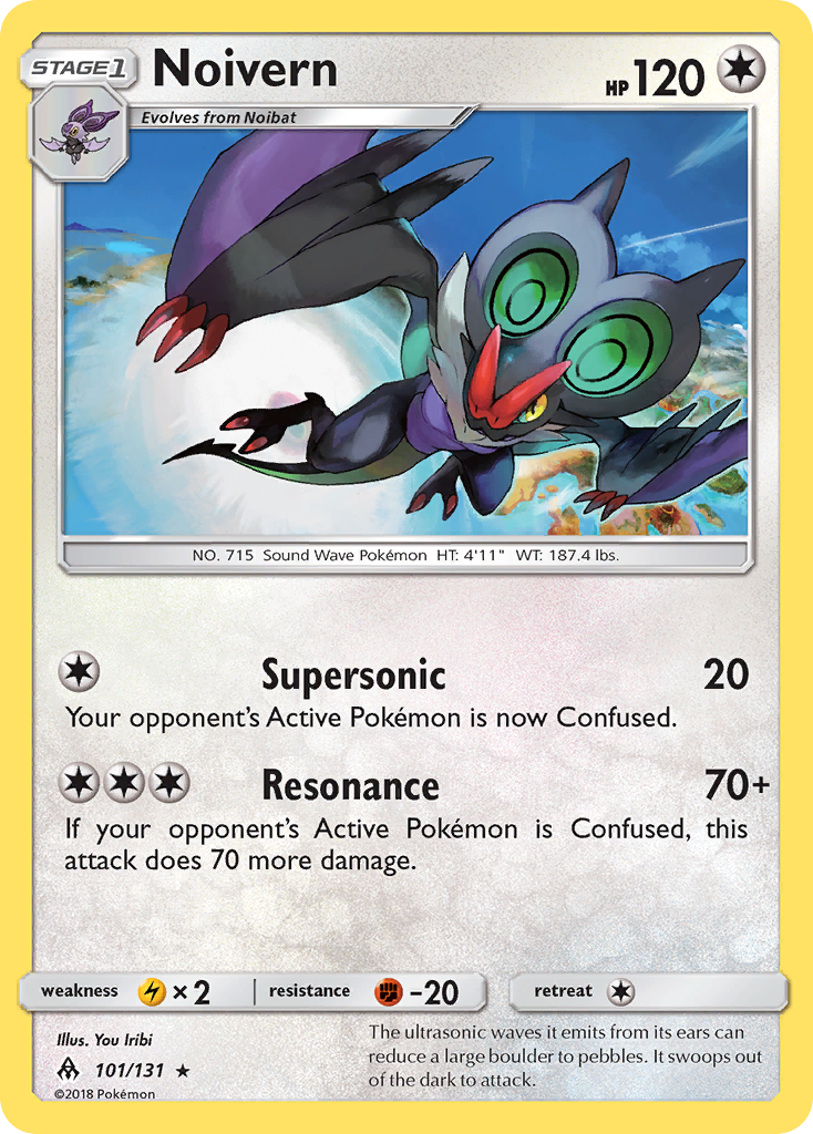 Noivern (101/131) [Sun & Moon: Forbidden Light] | Jomio and Rueliete's Cards and Comics