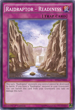 Raidraptor - Readiness [SP15-EN050] Common | Jomio and Rueliete's Cards and Comics