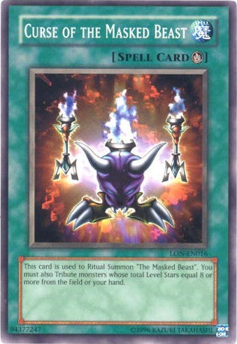 Curse of the Masked Beast [LON-EN016] Common | Jomio and Rueliete's Cards and Comics