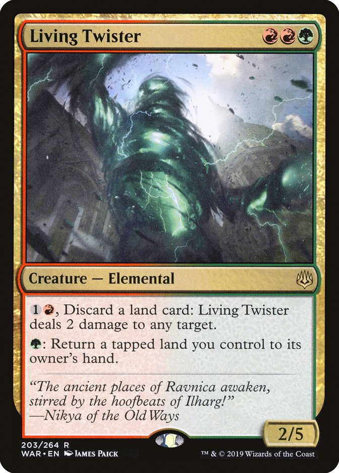 Living Twister [War of the Spark] | Jomio and Rueliete's Cards and Comics