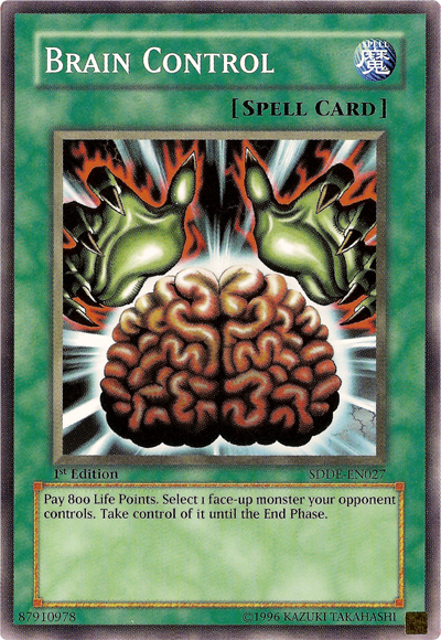 Brain Control [SDDE-EN027] Common | Jomio and Rueliete's Cards and Comics