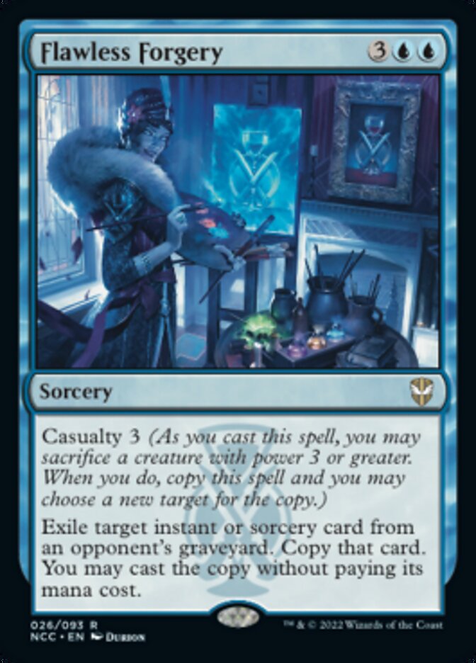 Flawless Forgery [Streets of New Capenna Commander] | Jomio and Rueliete's Cards and Comics