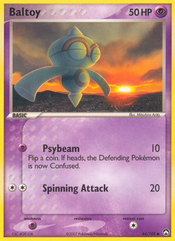 Baltoy (44/108) [EX: Power Keepers] | Jomio and Rueliete's Cards and Comics