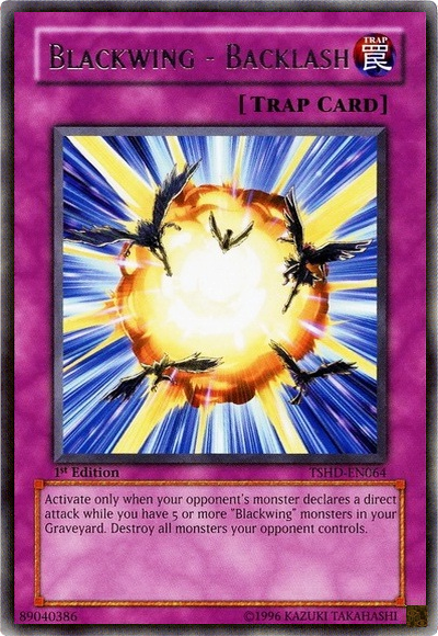 Blackwing - Backlash [TSHD-EN064] Rare | Jomio and Rueliete's Cards and Comics