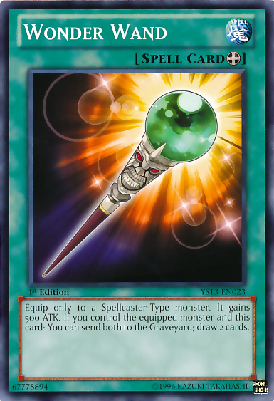 Wonder Wand [YS13-EN023] Common | Jomio and Rueliete's Cards and Comics