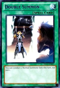 Double Summon (Blue) [DL17-EN017] Rare | Jomio and Rueliete's Cards and Comics