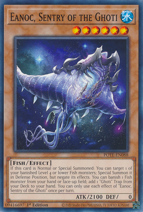 Eanoc, Sentry of the Ghoti [POTE-EN088] Common | Jomio and Rueliete's Cards and Comics