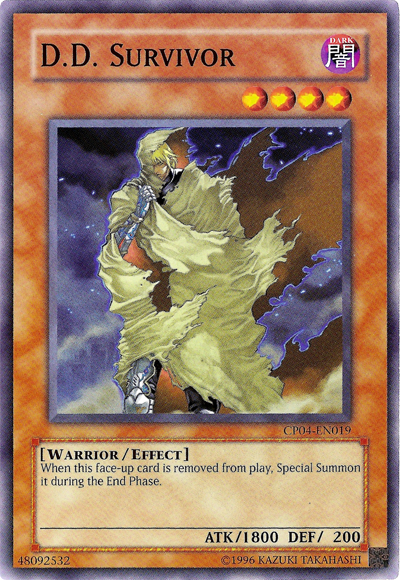 D.D. Survivor [CP04-EN019] Common | Jomio and Rueliete's Cards and Comics