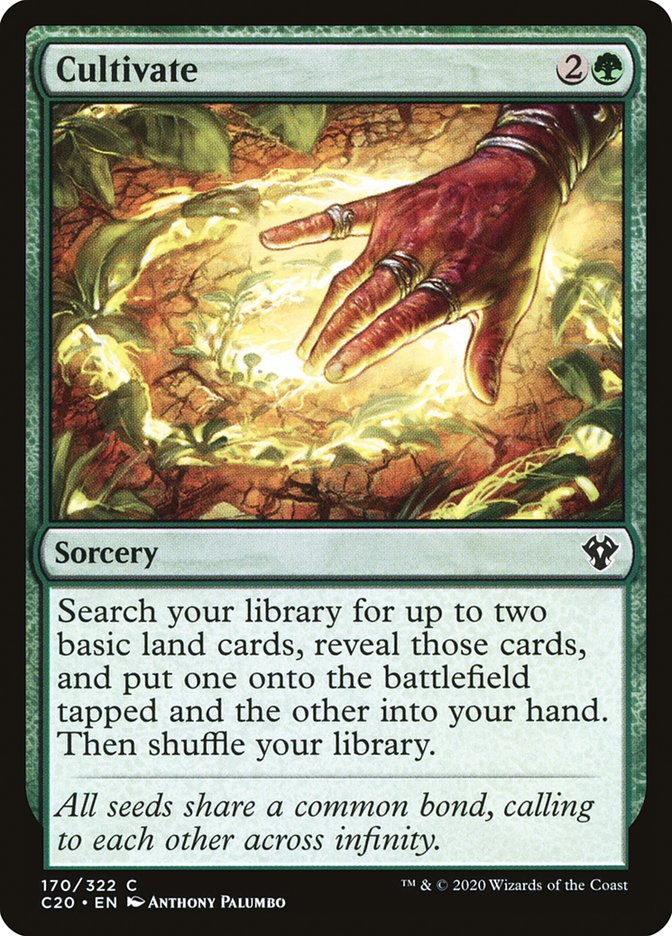 Cultivate [Commander 2020] | Jomio and Rueliete's Cards and Comics