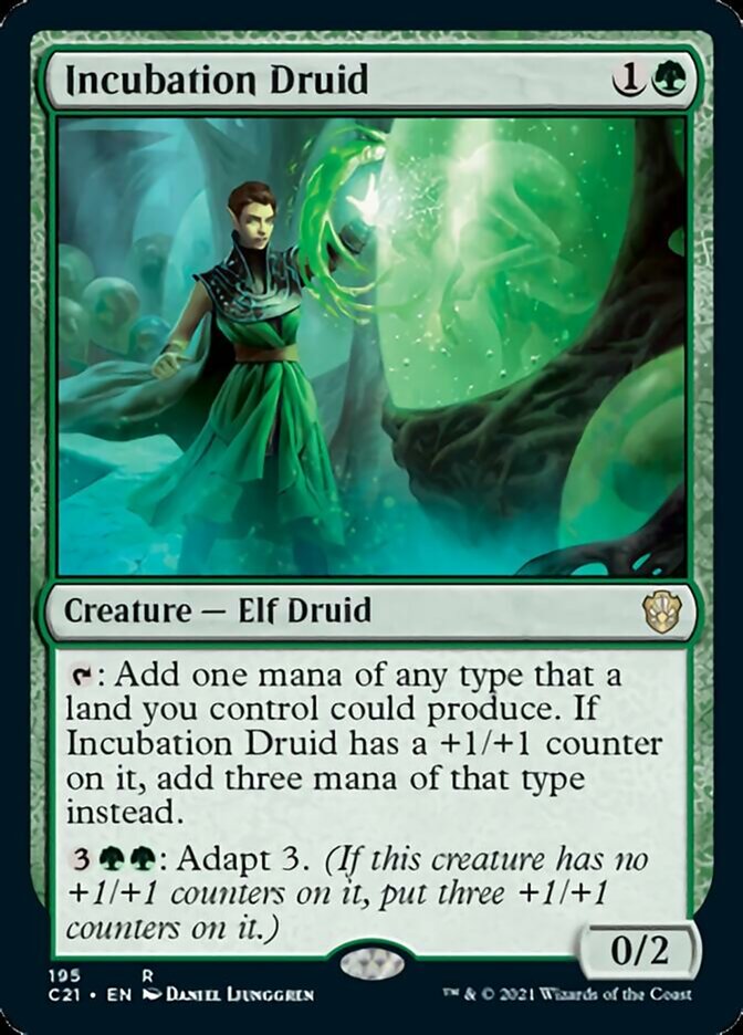 Incubation Druid [Commander 2021] | Jomio and Rueliete's Cards and Comics