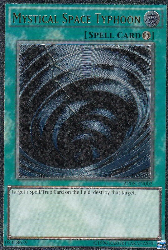 Mystical Space Typhoon [AP08-EN002] Ultimate Rare | Jomio and Rueliete's Cards and Comics