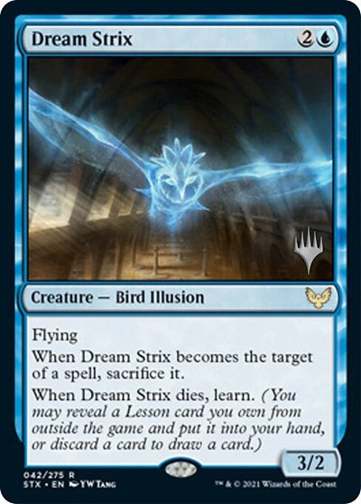 Dream Strix (Promo Pack) [Strixhaven: School of Mages Promos] | Jomio and Rueliete's Cards and Comics