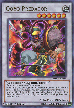 Goyo Predator [HSRD-EN039] Ultra Rare | Jomio and Rueliete's Cards and Comics