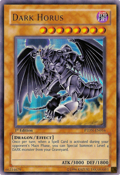 Dark Horus [PTDN-EN016] Ultra Rare | Jomio and Rueliete's Cards and Comics