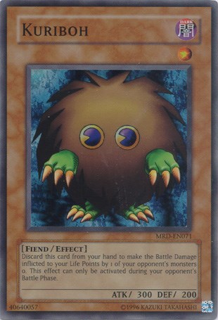 Kuriboh [MRD-EN071] Super Rare | Jomio and Rueliete's Cards and Comics