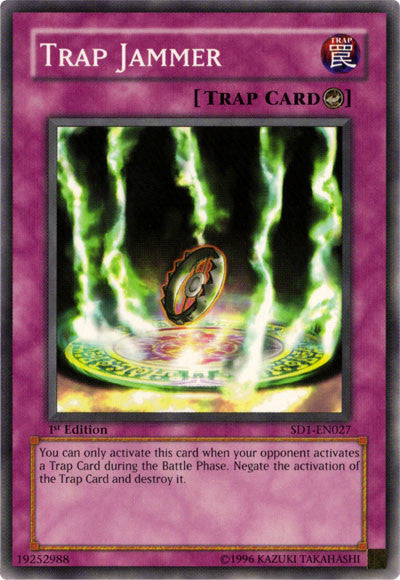 Trap Jammer [SD1-EN027] Common | Jomio and Rueliete's Cards and Comics