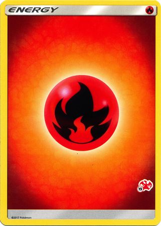 Fire Energy (Charizard Stamp #19) [Battle Academy 2020] | Jomio and Rueliete's Cards and Comics