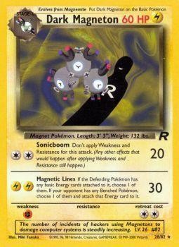 Dark Magneton (28/82) [Team Rocket Unlimited] | Jomio and Rueliete's Cards and Comics