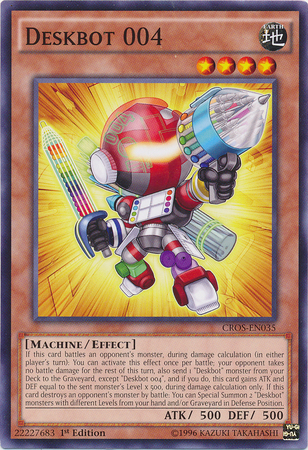 Deskbot 004 [CROS-EN035] Common | Jomio and Rueliete's Cards and Comics