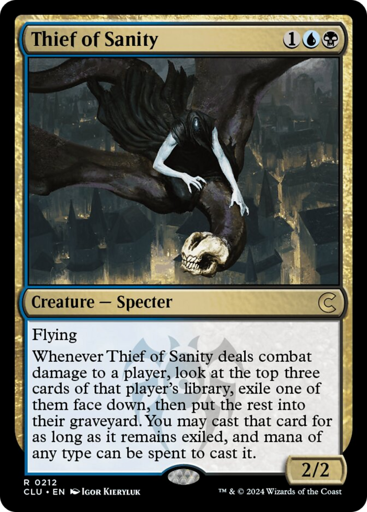 Thief of Sanity [Ravnica: Clue Edition] | Jomio and Rueliete's Cards and Comics