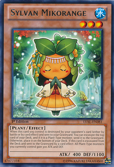 Sylvan Mikorange [LVAL-EN081] Rare | Jomio and Rueliete's Cards and Comics