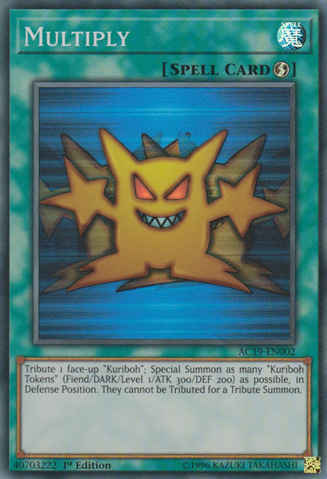 Multiply [AC19-EN002] Super Rare | Jomio and Rueliete's Cards and Comics
