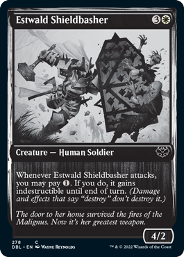 Estwald Shieldbasher [Innistrad: Double Feature] | Jomio and Rueliete's Cards and Comics