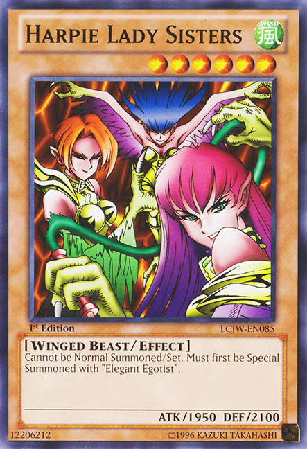 Harpie Lady Sisters [LCJW-EN085] Common | Jomio and Rueliete's Cards and Comics