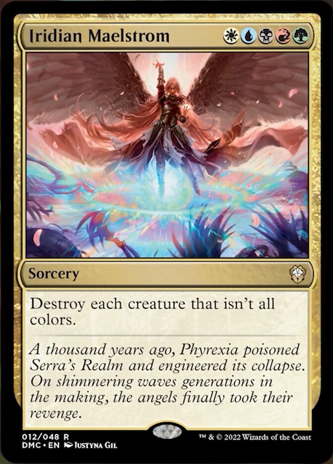 Iridian Maelstrom [Dominaria United Commander] | Jomio and Rueliete's Cards and Comics