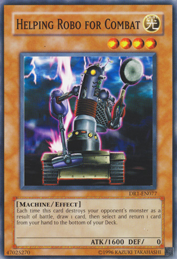 Helping Robo For Combat [DR1-EN077] Common | Jomio and Rueliete's Cards and Comics