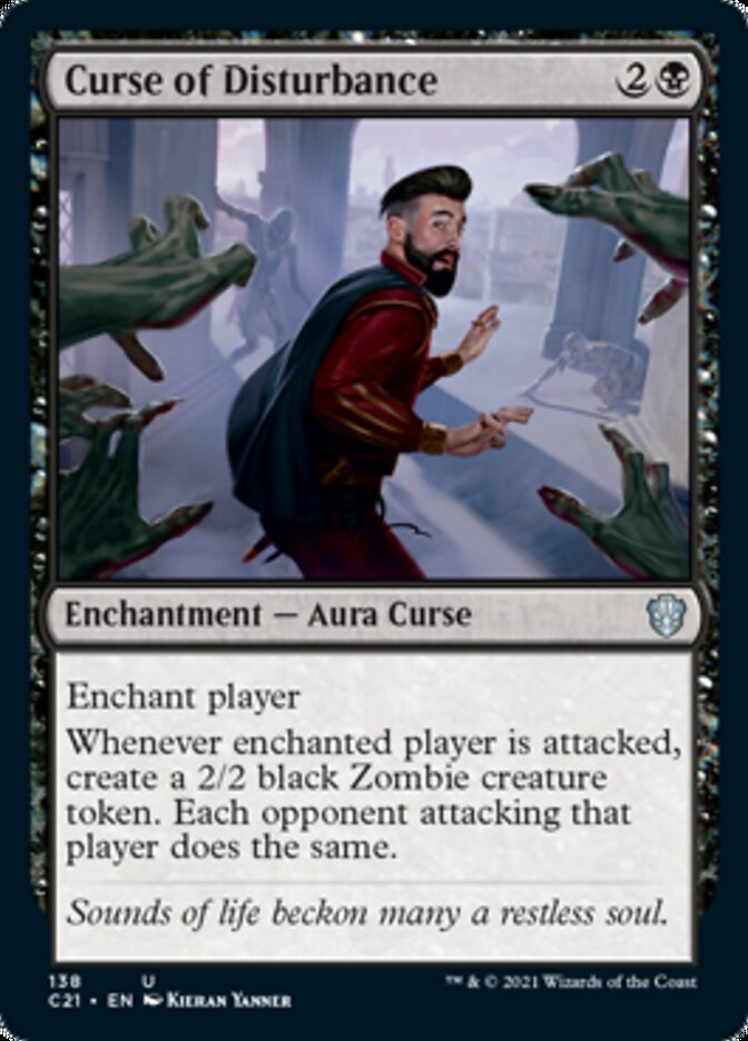 Curse of Disturbance [Commander 2021] | Jomio and Rueliete's Cards and Comics