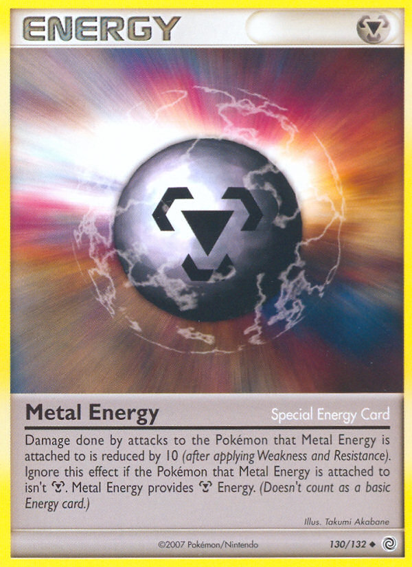 Metal Energy (130/132) [Diamond & Pearl: Secret Wonders] | Jomio and Rueliete's Cards and Comics
