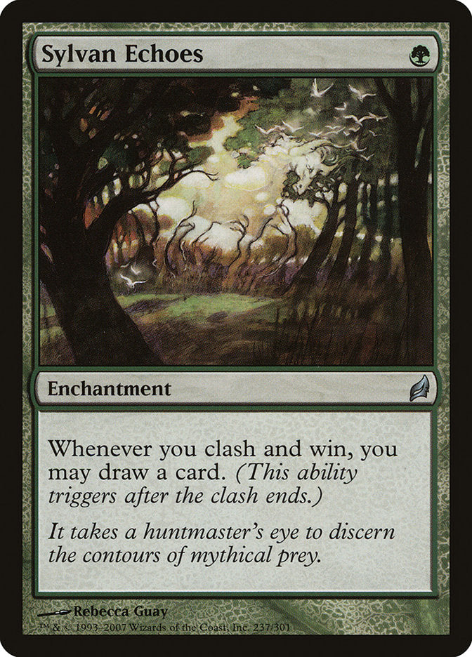 Sylvan Echoes [Lorwyn] | Jomio and Rueliete's Cards and Comics