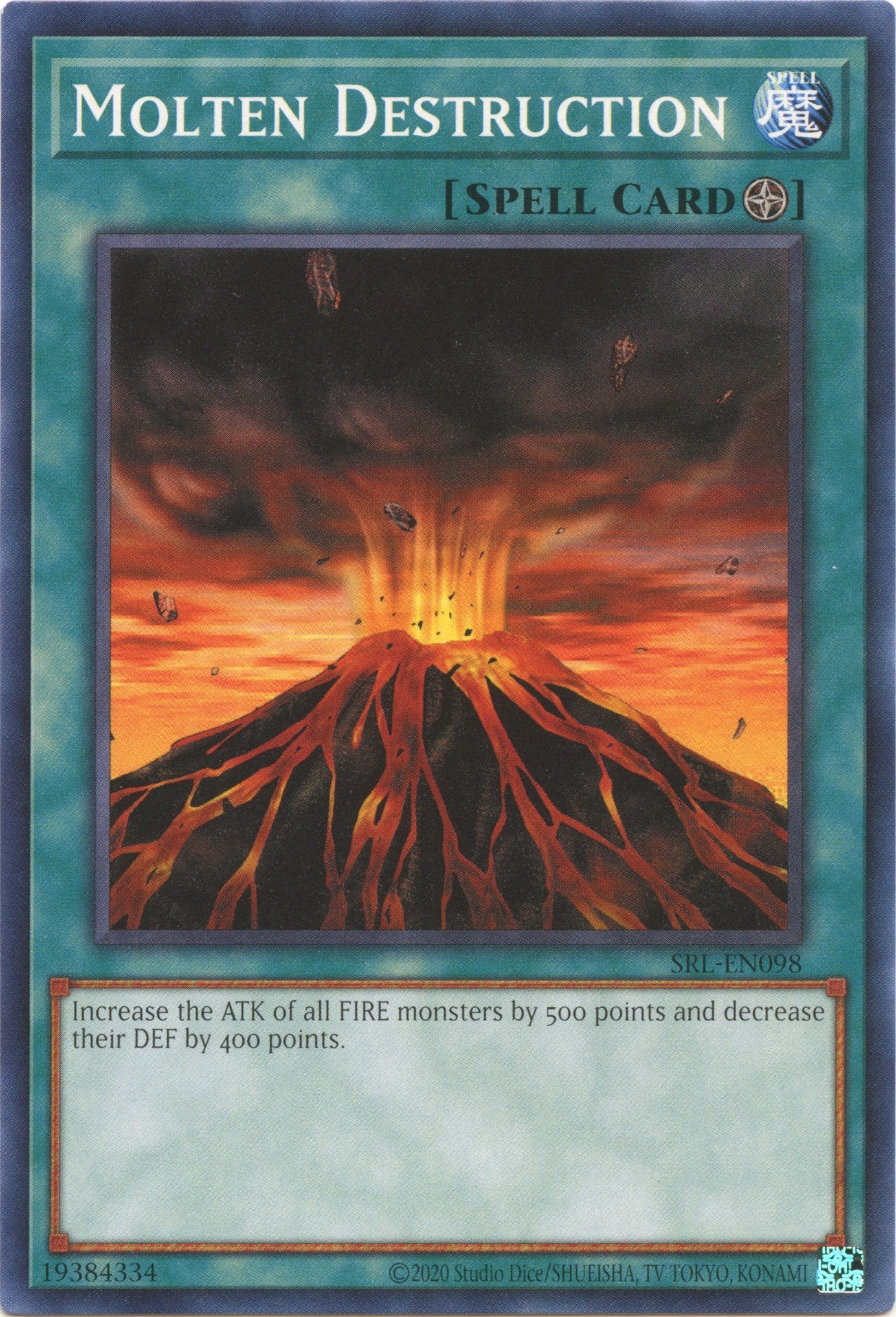 Molten Destruction (25th Anniversary) [SRL-EN098] Common | Jomio and Rueliete's Cards and Comics