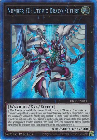 Number F0: Utopic Draco Future (Collector's Rare) [KICO-EN013] Collector's Rare | Jomio and Rueliete's Cards and Comics