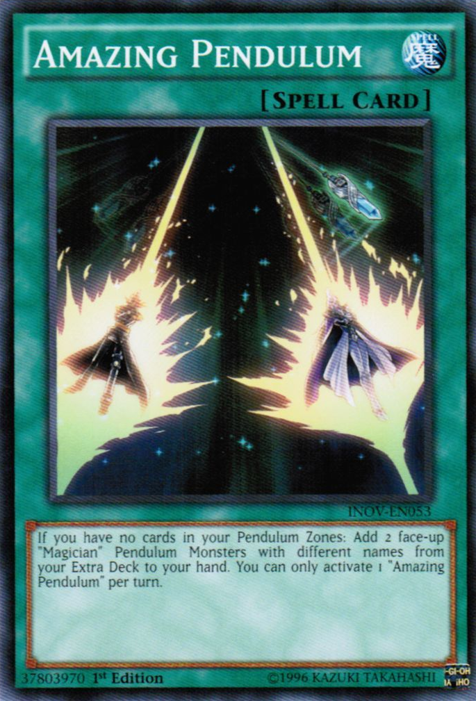Amazing Pendulum [INOV-EN053] Common | Jomio and Rueliete's Cards and Comics