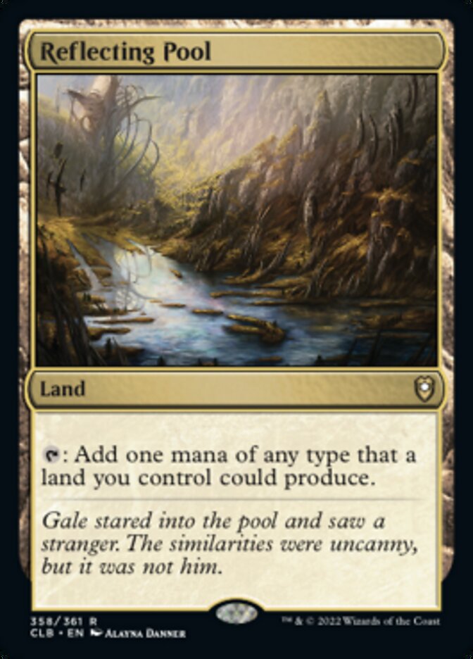 Reflecting Pool [Commander Legends: Battle for Baldur's Gate] | Jomio and Rueliete's Cards and Comics