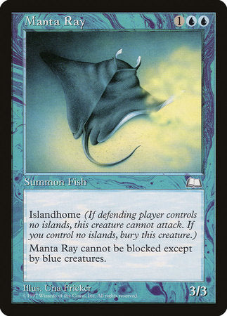 Manta Ray [Weatherlight] | Jomio and Rueliete's Cards and Comics