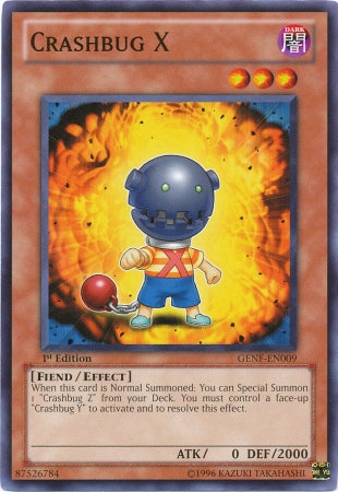 Crashbug X [GENF-EN009] Common | Jomio and Rueliete's Cards and Comics