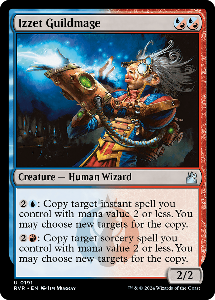 Izzet Guildmage [Ravnica Remastered] | Jomio and Rueliete's Cards and Comics