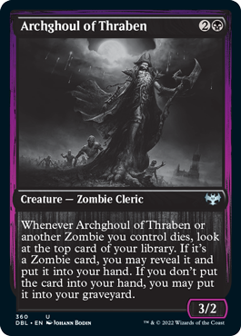 Archghoul of Thraben [Innistrad: Double Feature] | Jomio and Rueliete's Cards and Comics